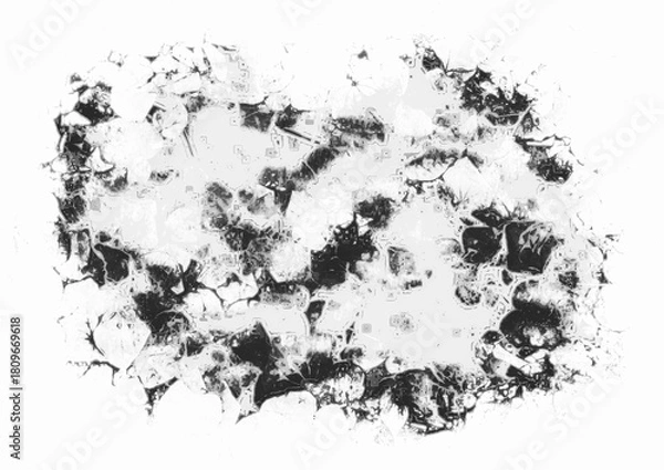 Obraz 抽象的　水墨画　背景素材