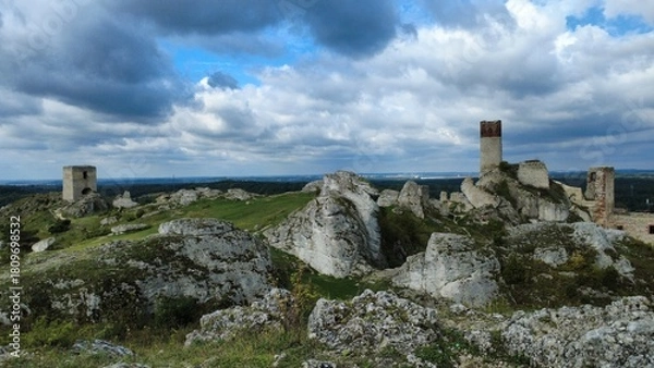 Fototapeta Olsztyn Castle, Eagles’ Nests Trail, Poland
