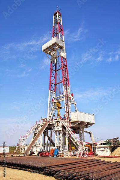 Obraz Land drilling rig