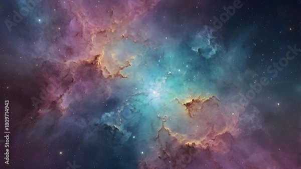 Obraz Stellar Nebula Calm