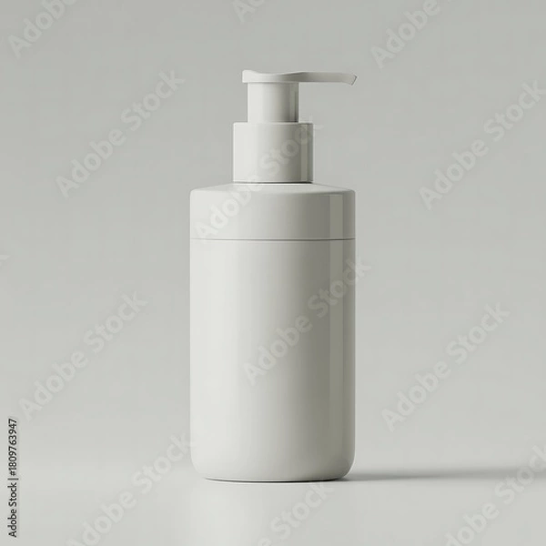 Fototapeta plastic bottle isolated on white