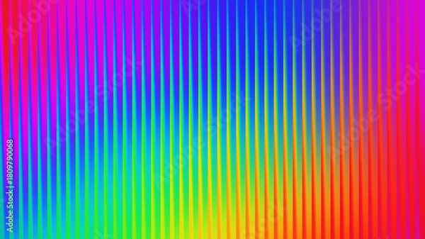 Fototapeta Vibrant vertical rainbow stripes colorful gradient background