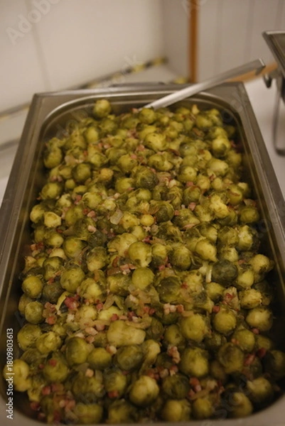 Obraz Rosenkohl gekocht