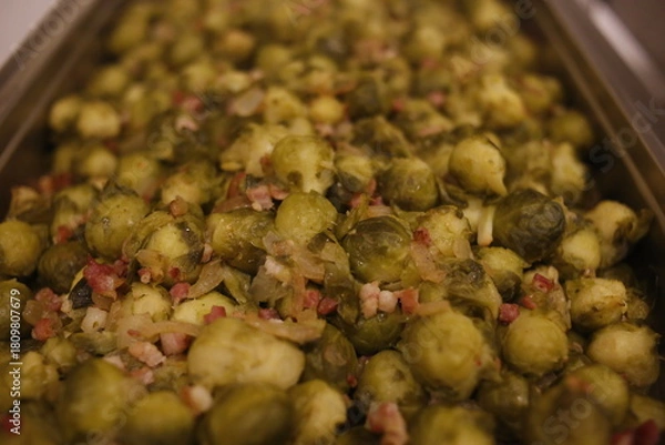 Obraz Rosenkohl gekocht