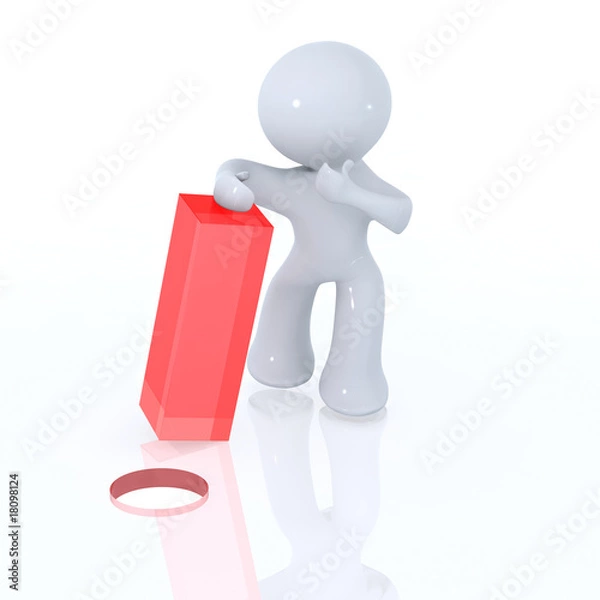 Obraz Square Peg in a round hole