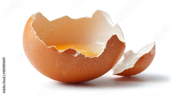 Fototapeta broken egg shell