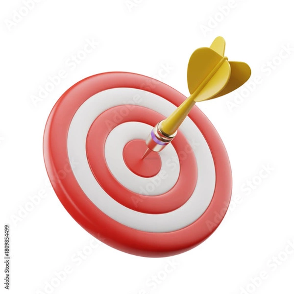 Fototapeta target with arrow