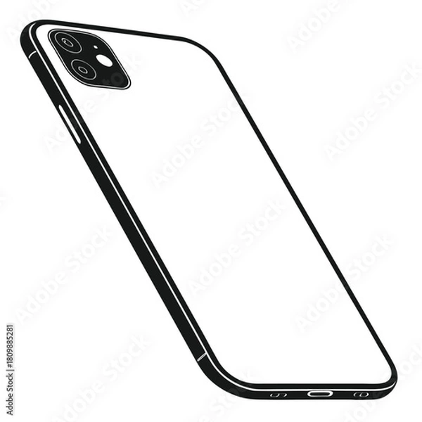 Fototapeta technology, mobile phone, cellular