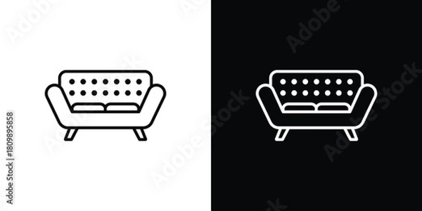 Obraz Sofa icon. Modern simple vector collection