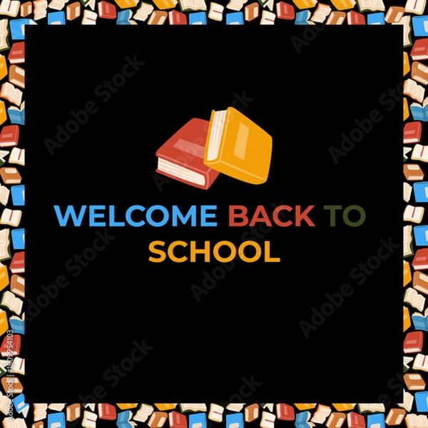 Obraz Back to School Editable Frame Template