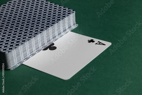 Obraz playing cards on the table