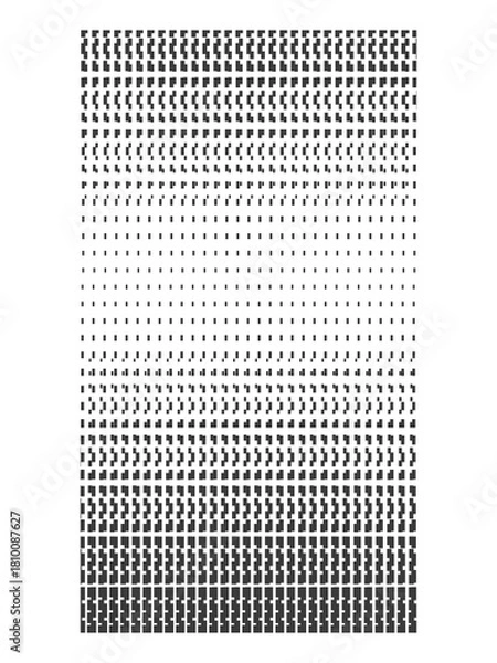 Obraz halftone dots pattern