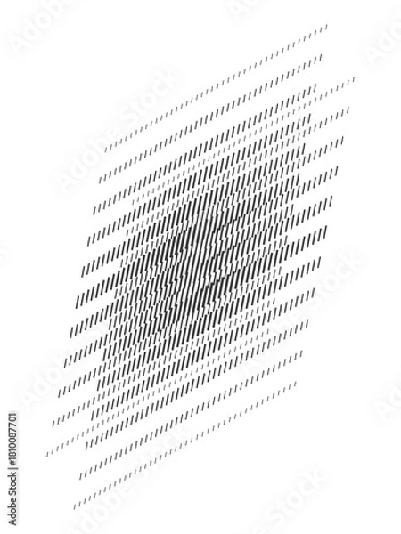 Obraz halftone dots pattern