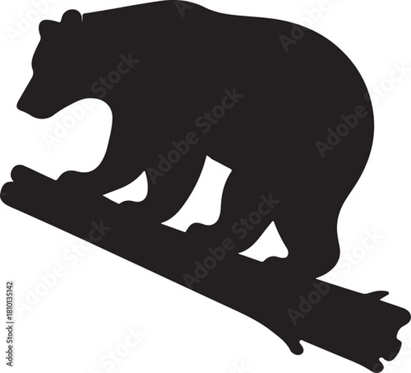 Obraz Abstract geometric composition with vibrant colors and text elements