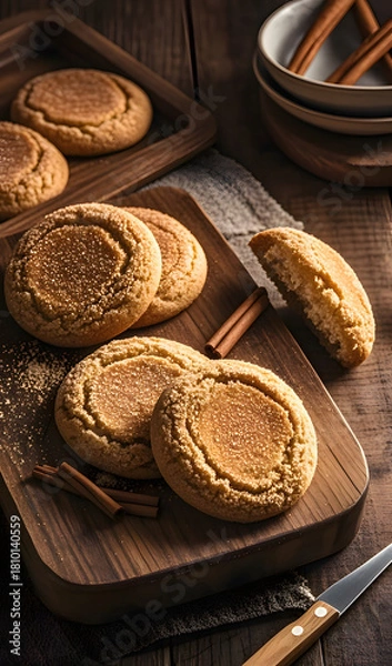 Fototapeta Apple Cider Snickerdoodles
