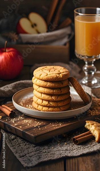 Fototapeta Apple Cider Snickerdoodles