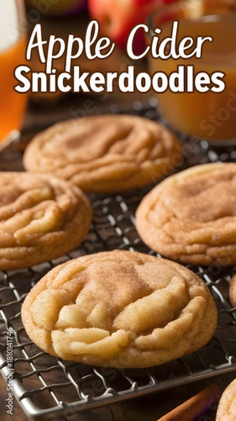 Fototapeta Apple Cider Snickerdoodles