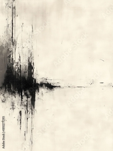 Obraz Wall Art Textured Linen Abstract Paper Background for Junk Journals and Scrapbooks