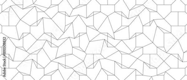 Obraz 幾何学 抽象 建築 五角形 パターン テクスチャ 背景