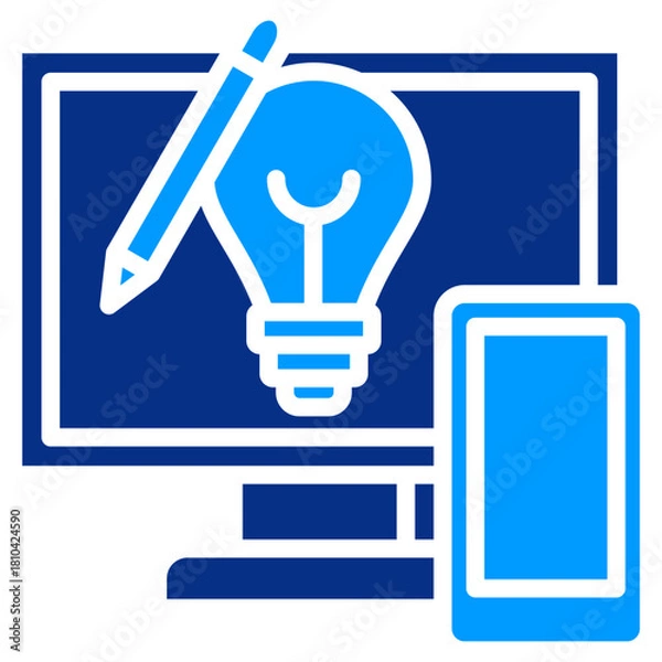 Fototapeta Responsive Design Icon