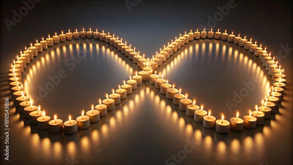 Fototapeta fractal realms design glow symbol design icon 