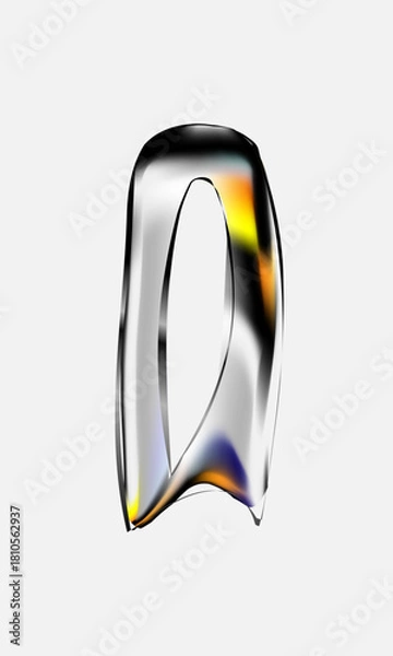 Fototapeta abstract letter A for logo and graphic elements