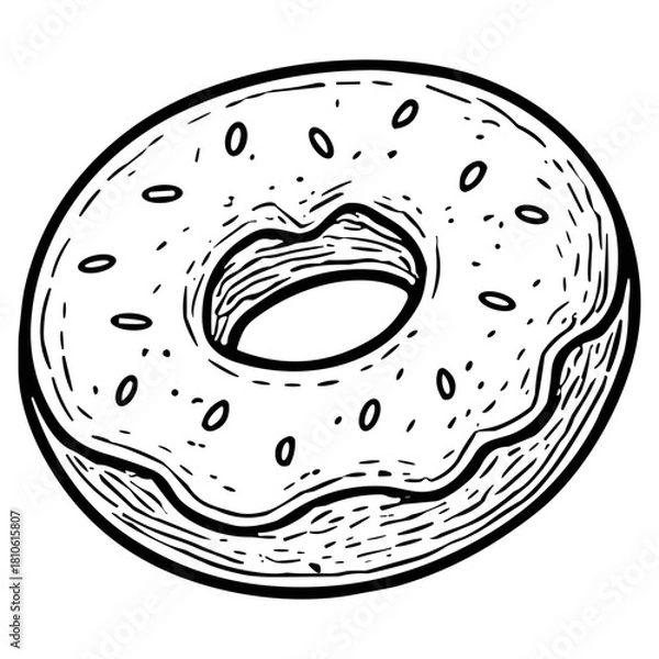 Fototapeta Donut