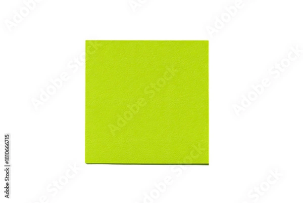 Obraz Square chartreuse paper on black backdrop