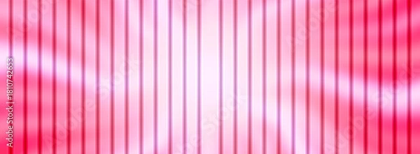 Fototapeta Illustration of abstract pink background with vertical lines creating a soft and elegant visual effect