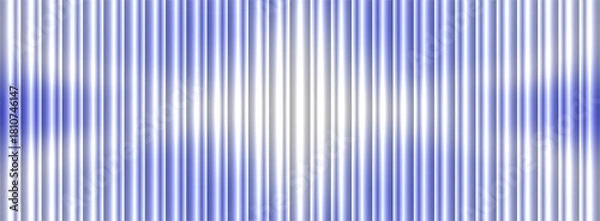 Fototapeta Illustration of abstract background with vertical lines in shades of blue and white creating a modern design