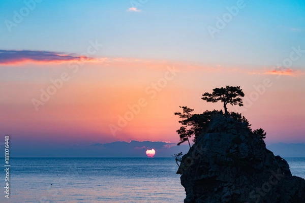 Obraz 花寿波の初日の出