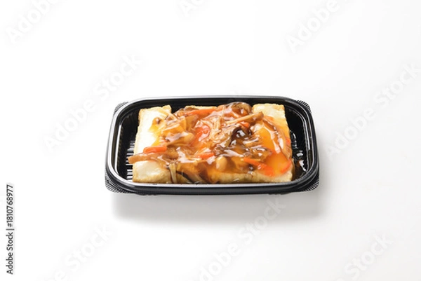 Obraz 厚揚げキノコ餡かけ
