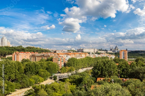Obraz Madrid cityscape