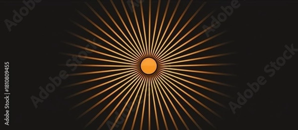 Obraz Radiant Golden Rays