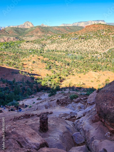 Obraz Scenic view in desert