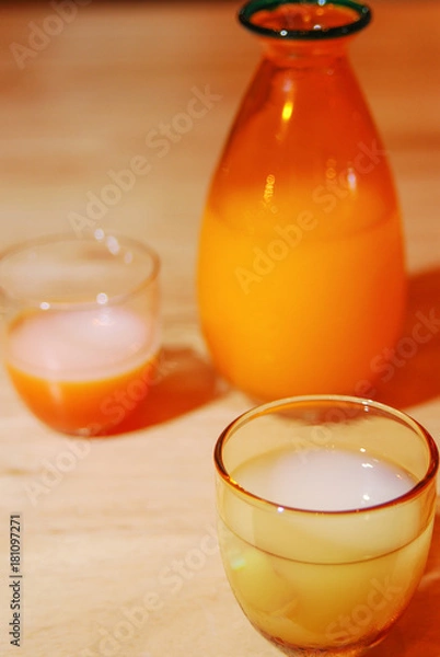 Obraz Hot Sake in bowl