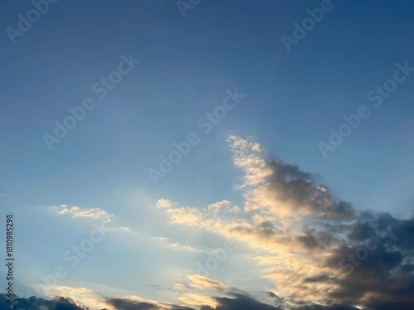 Fototapeta sky and clouds