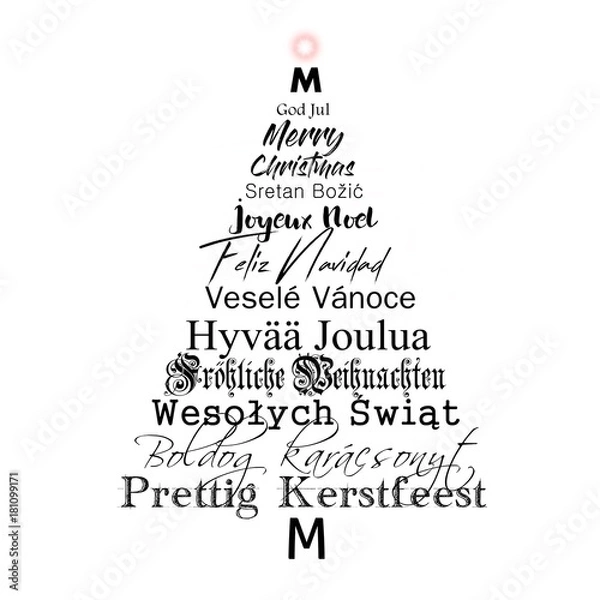 Obraz Merry Christmas