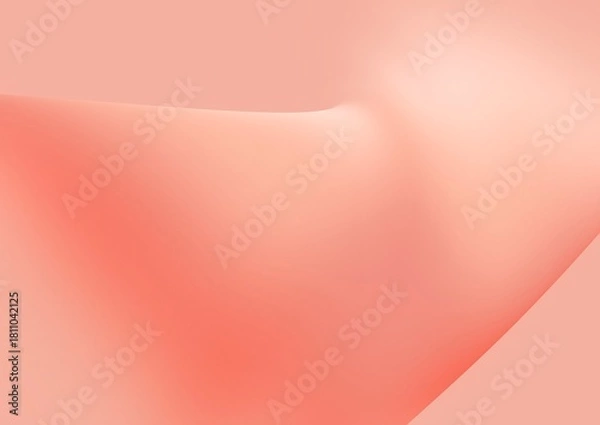 Obraz Abstract fluid wave background with dynamic layered gradient shapes