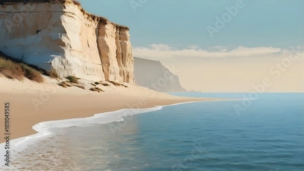 Obraz Coastal Cliff Calm