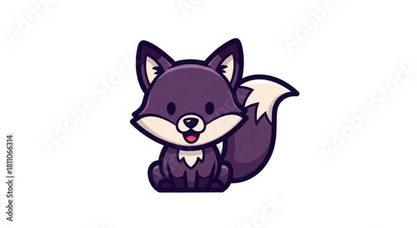 Fototapeta squirrel with acorn