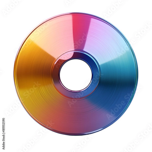 Obraz Compact disc 3D icon