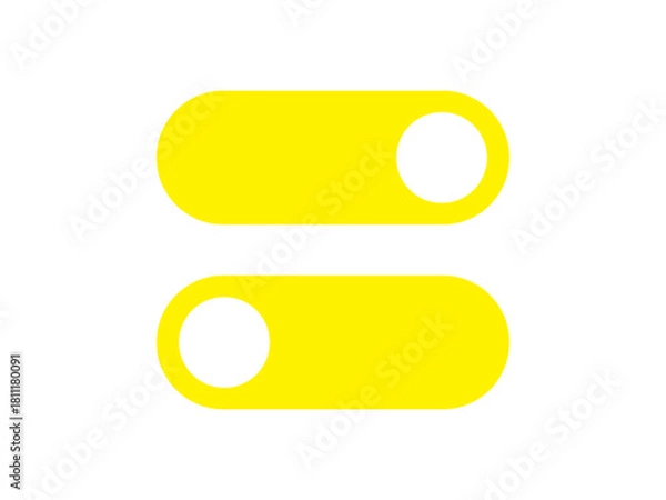Obraz toggle switch icon