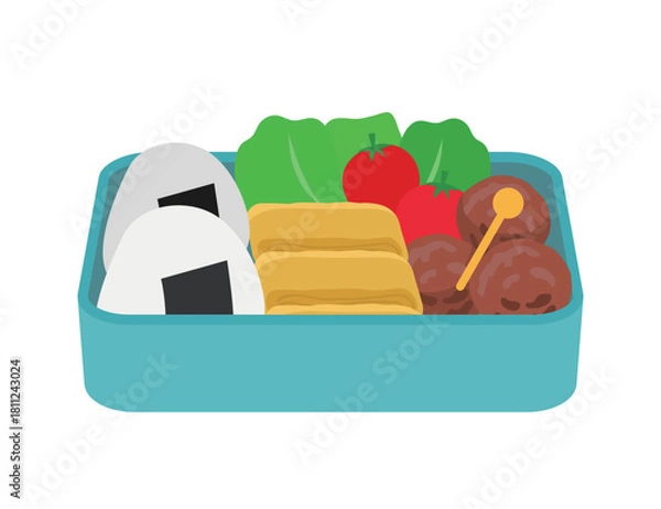 Obraz お弁当　イラスト