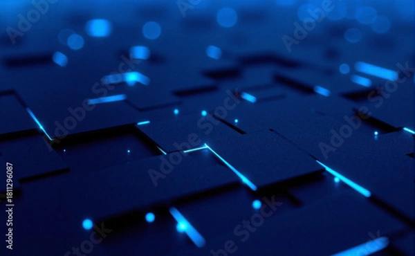 Fototapeta computer circuit board