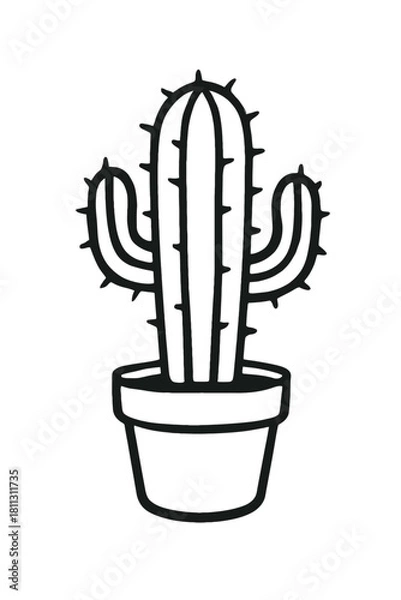 Obraz Rocket Launch Vector Icon - Space, Technology, Science, and Start-up Graphic