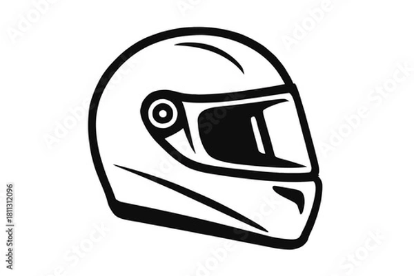 Obraz Adjustable Desk Lamp Vector Icon - Office, Study, and Lighting Graphic