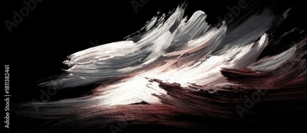 Fototapeta Bold abstract art with vibrant colors