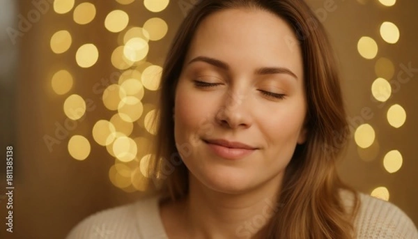 Fototapeta A Moment of Relief: Letting Go of the Old Year