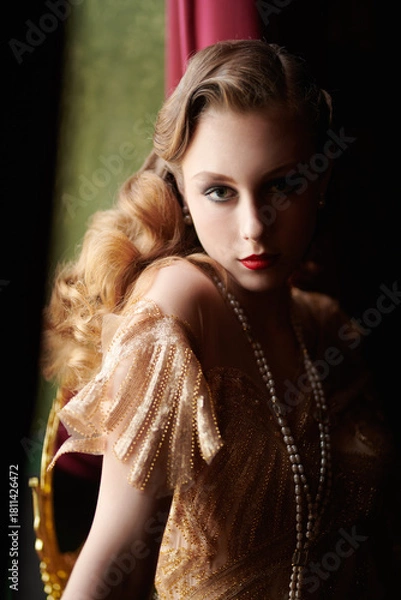 Obraz Pearl Shadow Elegance